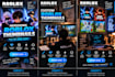 design high CTR 3d roblox thumbnail, game art professionally