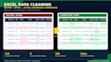 do data cleanup, fix excel vlookup, and merge spreadsheets