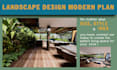 3d expert in front yard, patio,landscape and backyard design