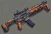 create weapon design and illustration