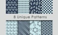design seamless patterns for wallpaper textile and home decor