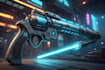create weapon design and illustration