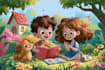 create children book illustration and  book illustration