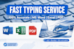 do fast typing, pdf to word, image to word, punjabi typing