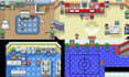 create pokemon style pixel interior tileset, interior map and gba game floorplan
