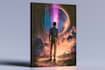 design a sci fi fantasy book cover design that sells