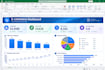 create a visual dashboard with charts and graphs form data