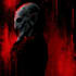 create a creepy horror halloween illustration