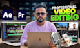 do youtube video editing, ig reels and motion graphics
