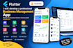 develop a flutter business management and inventory app