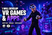 develop VR games and apps unity 3d oculus meta quest game as unity VR developer