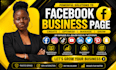 create and setup facebook business page