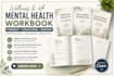 create wellness workbook,mental health workbook format coaching workbook design