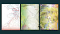 design an artistic exhibition poster and event collateral