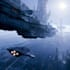 create cinematic space art and sci fi environment illustration