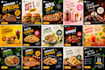 design professional restaurant social media posts