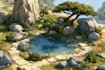 draw fantasy environment  landscape design
