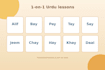 teach you urdu speaking, reading and writing
