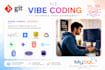 do vibe coding using base44 and replit