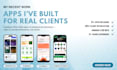 develop android and ios mobile app