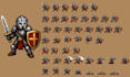 create pixel art sprite, character sprite 2d game assests and animations
