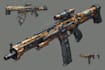 draw your weapon concept art in awesome details