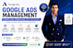 provide professional google ads setup and management services