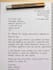 write handwritten letter notes assignments