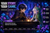 create an anime visual novel