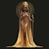 create african american goddess illustration