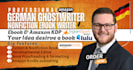 german ghostwriter edit, proofread german nonfiction ebook writer book formatter