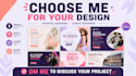 create custom canva designs for social media and business