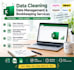 do excel data cleaning, reconciliation and bookkeeping