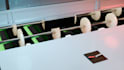 create 3d solar panel animation and industrial process video