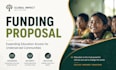 research nonprofit grants write impact proposal funding pitch deck