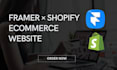 design custom framer ecommerce website, framer to shopify store, framer seo