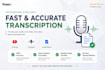 do accurate english audio or video transcription for youtube and podcasts