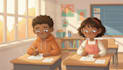 create hilarious childrens picture book illustrations