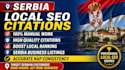 build serbia local SEO citations for google maps ranking