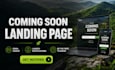 design coming soon page waitlist landing page redesign page