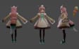create custom vrchat vtuber 3d avatars, character modeling, rigging and animatio