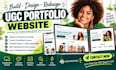 design a modern squarespace ugc portfolio website squarespace website redesign