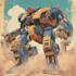 draw fast highly detailed sci fi robot and mecha sketches