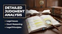 summarize and analyze legal cases