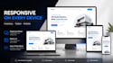 build a responsive modern website using html css javascript