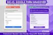 create professional google forms with logic and payment