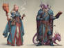 illustrate fantasy art creatures and characters