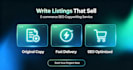 write ai powered product descriptions for ecommerce listings