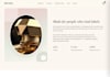 design a modern business landing page