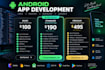 be your android app developer for custom kotlin apps
